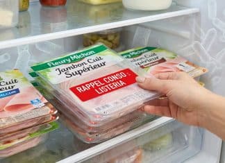 Rappel de jambon contaminé à la Listeria en France