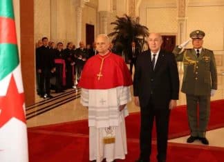 L’Algérie et le pape appellent à la justice pour la Palestine
