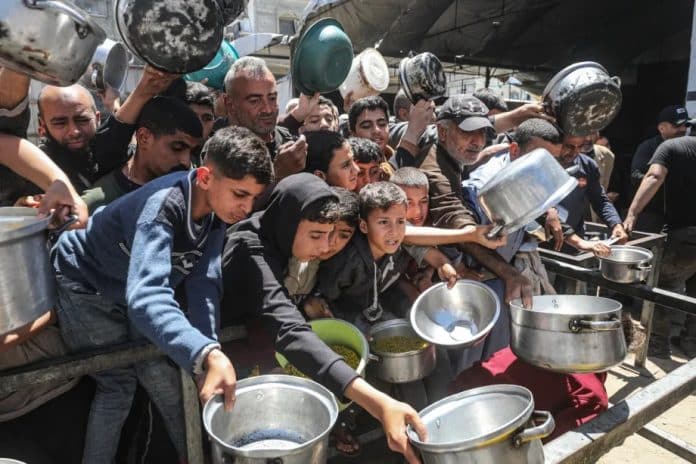 Penuries alimentaires Gaza