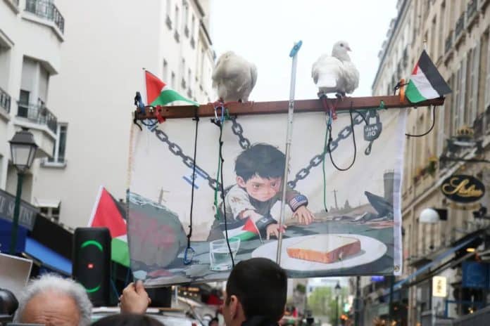 manifestation palestine paris