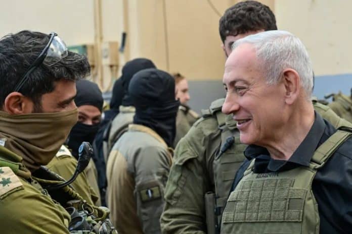 AA-20260412-41091368-41091367-ISRAELI_PM_BENJAMIN_NETANYAHU_VISITS_MILITARY_UNIT_IN_SOUTHERN_LEBANON