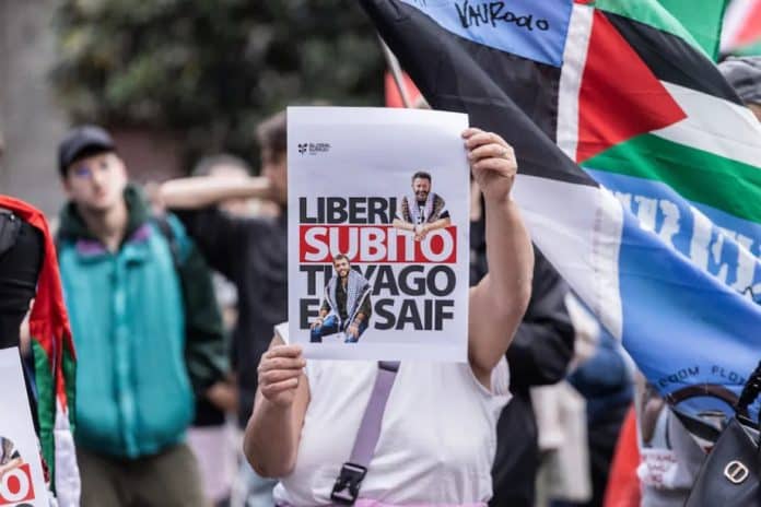 manifestation liberation flotille gaza