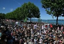 Manifestations massives avant le sommet du G7 en France