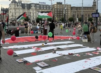 Amsterdam manifeste pour les enfants de Gaza