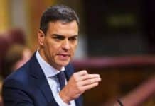Pedro Sánchez remercie une jeune Palestinienne