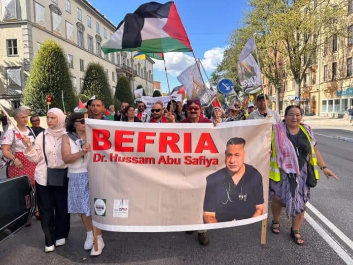 Manifestation-Suede-soutien-Gaza