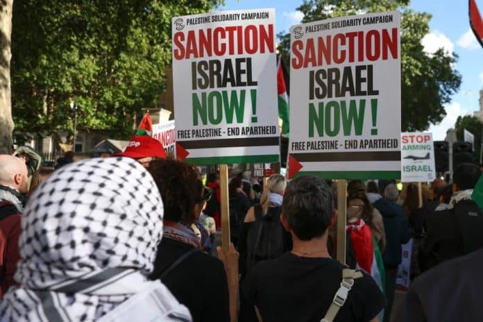 Manifestation-soutien-palestine-Londres