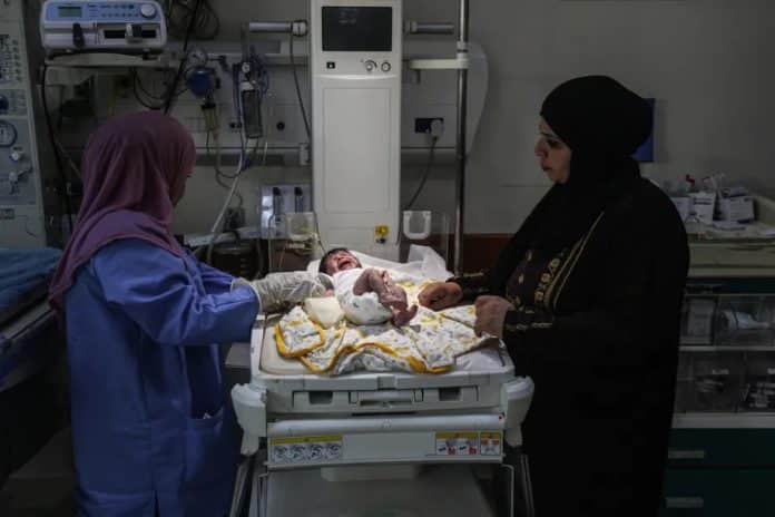 Infirmieres-hopital-Gaza