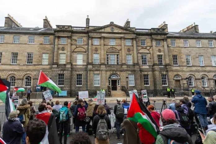 Manifestants-pro-palestiniens