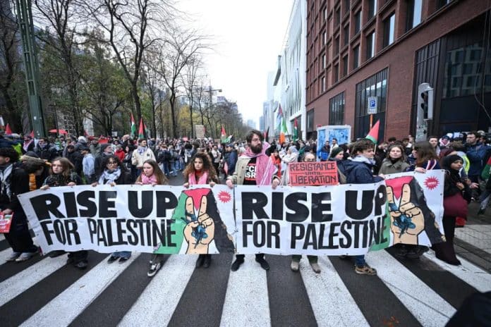 Manifestation-palestine-bruxelles