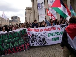 Paris : manifestation pro-palestinienne pour Gaza