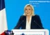 Marine Le Pen en tête des intentions de vote