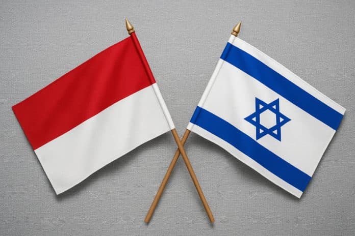 drapeau-indonesie-et-israel